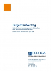 Entgelttarifvertrag Hotel-& Gaststättengewerbe Niedersachsen PDF