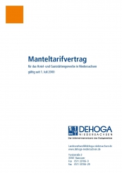 Manteltarifvertrag Hotel-& Gaststättengewerbe Niedersachsen PDF