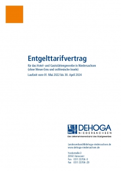 DEHOGA Shop | Entgelttarifvertrag Hotel-& Gaststättengewerbe ...