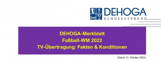 DEHOGA-Merkblatt Fußball-WM 2022 PDF